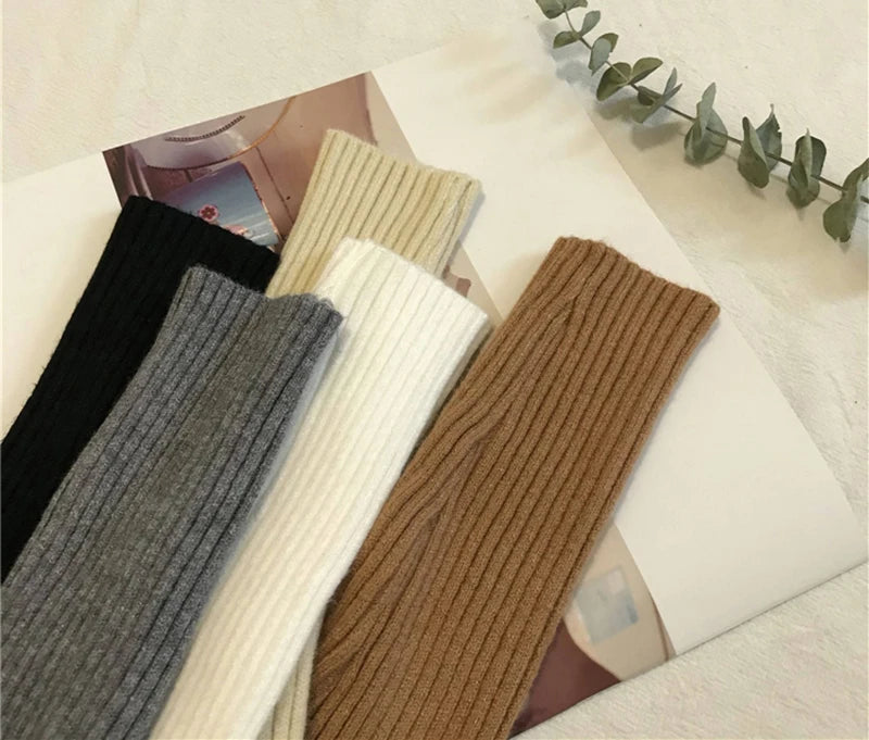 AOSSVIAO 2025 elegante Otoño Invierno suéter mujeres jerseys de manga larga Casual cuello alto cálido básico suéter de punto Jumpers Top YUNO STUDIOS