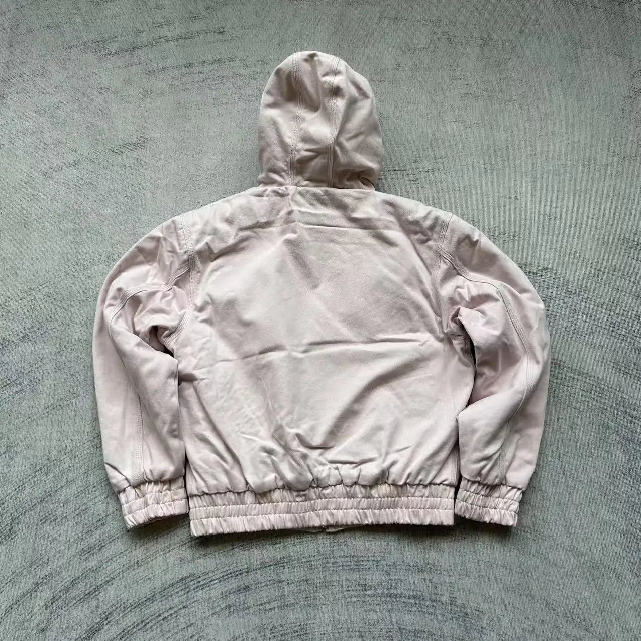 Sudadera con capucha y cremallera bordada con patrón de Joker de Hip Hop americano para mujer, sudadera acolchada de lana Punk Y2K de calle, sudadera informal Unisex