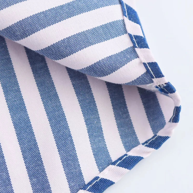 ETJ 2025 primavera de las mujeres nueva moda europea-americana rayas de manga larga solapa versión suelta camisa de popelina selección multicolor YUNO STUDIOS