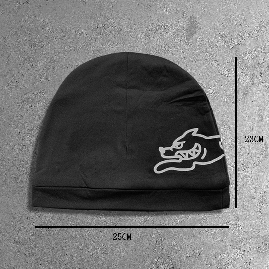 Nueva sudadera con capucha estampada de perro volador a la moda de otoño, sombrero informal transpirable moderno y versátil, accesorios para exteriores YUNO STUDIOS