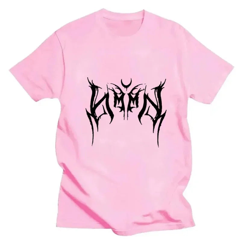 Camiseta Y2K para mujer, camiseta holgada de estilo Hip-Hop con estampado de letras Punk para mujer, Tops de manga corta de gran tamaño Harajuku, ropa Y2K, camiseta Vintage