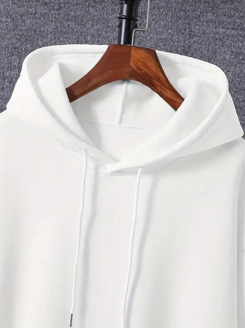 La nueva sudadera deportiva para hombre al aire libre informal y cómoda con estampado de cara sonriente en 3D para el otoño de 2025 YUNO STUDIOS