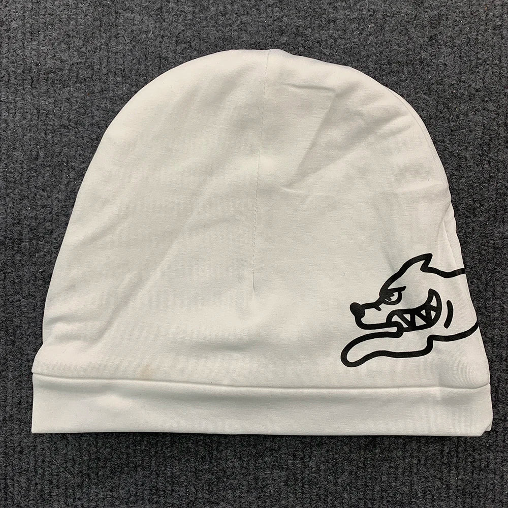 Nueva sudadera con capucha estampada de perro volador a la moda de otoño, sombrero informal transpirable moderno y versátil, accesorios para exteriores