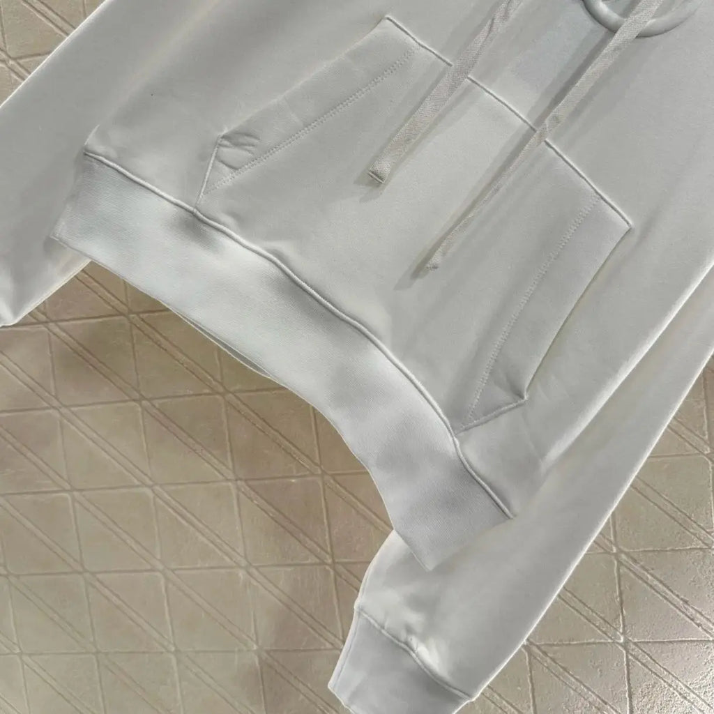 2025 Nuevo estilo 100% algodón Ajuste relajado Sudadera con capucha con letras 302