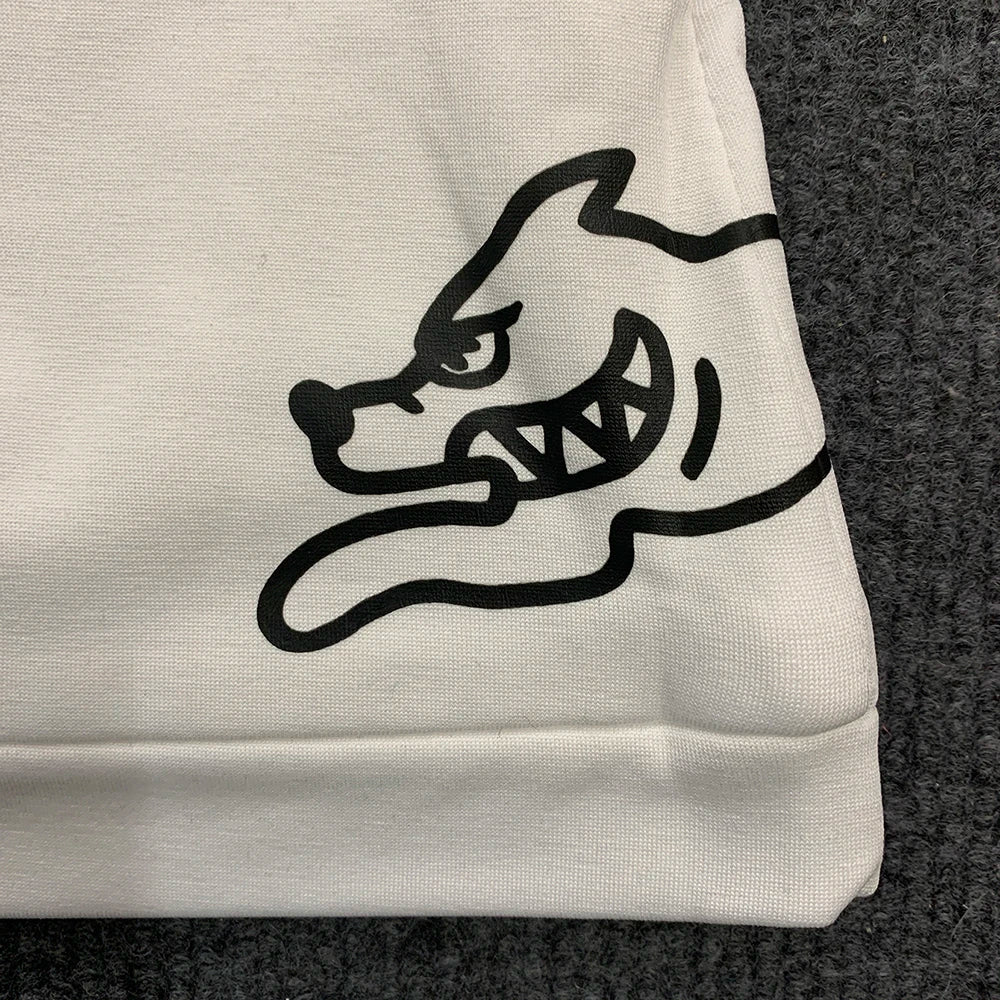 Nueva sudadera con capucha estampada de perro volador a la moda de otoño, sombrero informal transpirable moderno y versátil, accesorios para exteriores YUNO STUDIOS